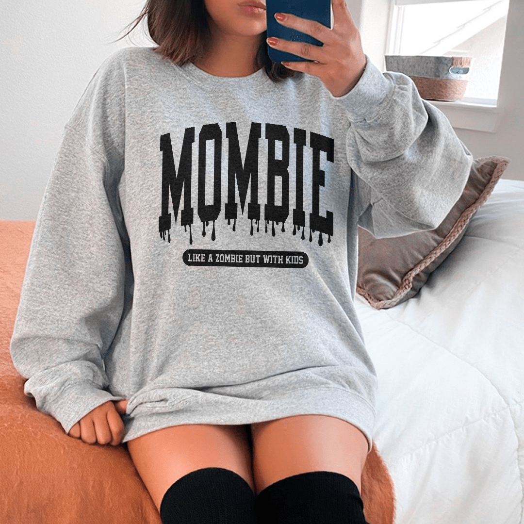 Mombie Like A Zombie But With Kids Sweatshirt