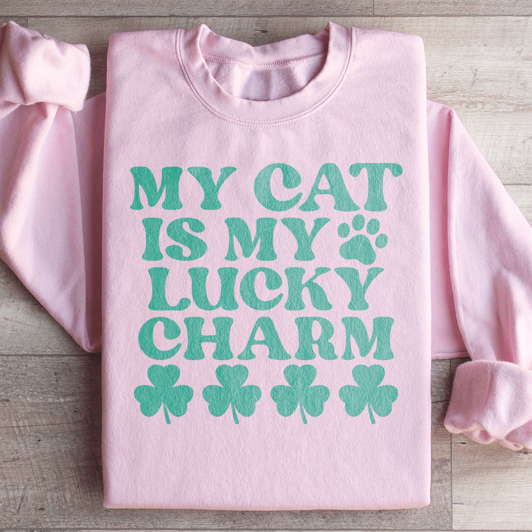 My Cat Is My Lucky Charm Sweatshirt
