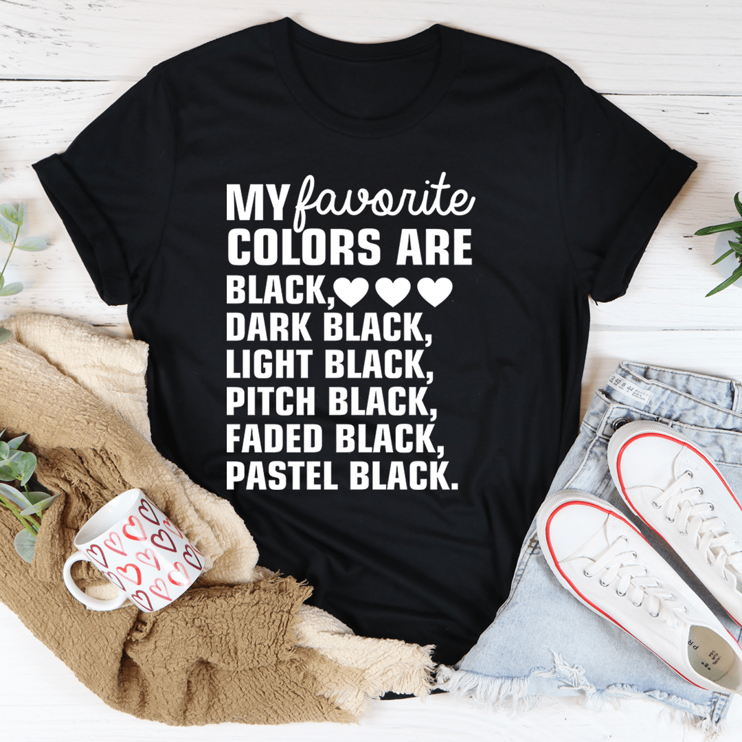 My Favorite Colors Tee