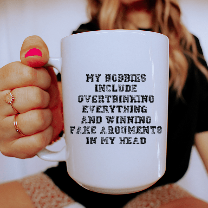 My Hobbies Ceramic Mug 15 oz