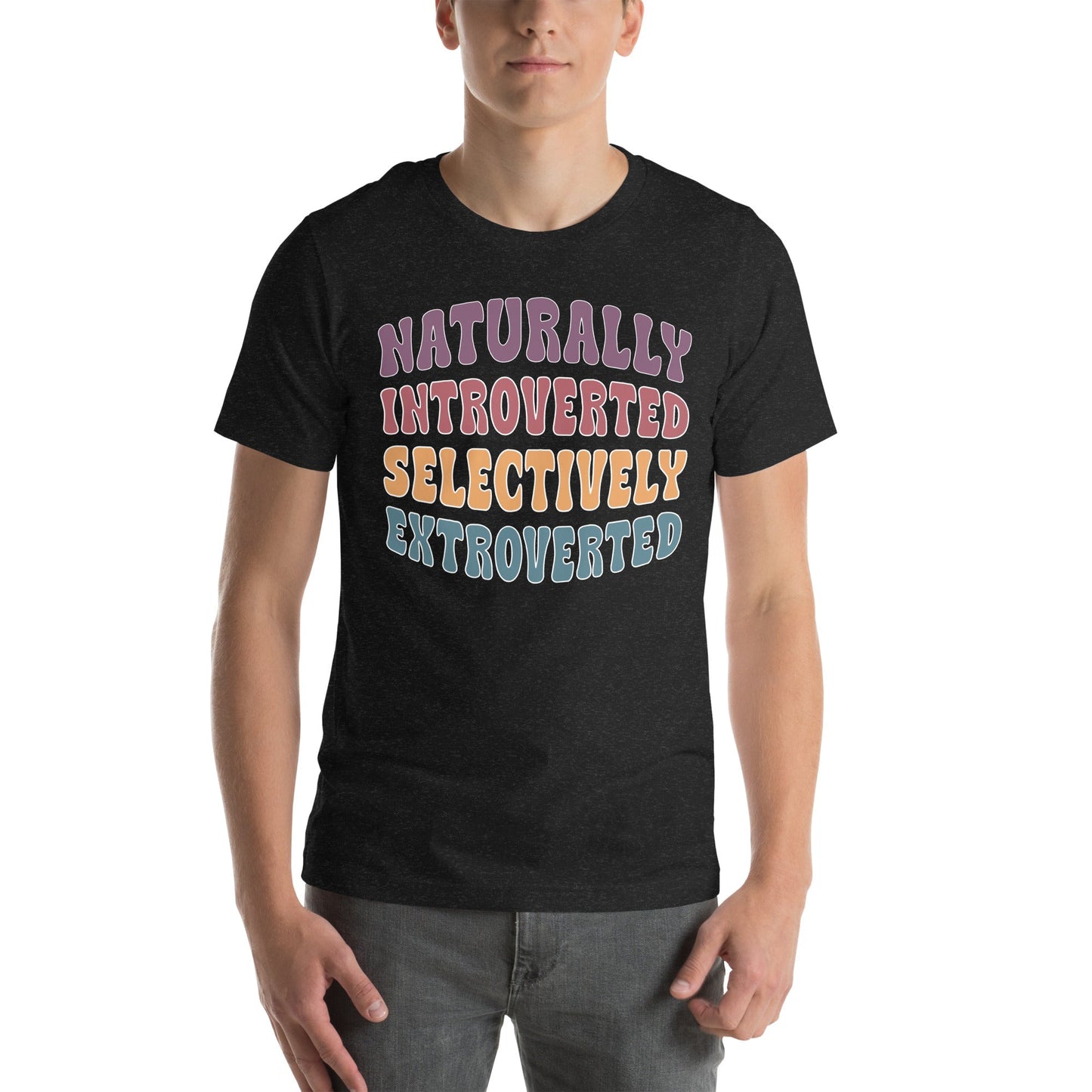 Naturally Introverted Selectively Extroverted Tee