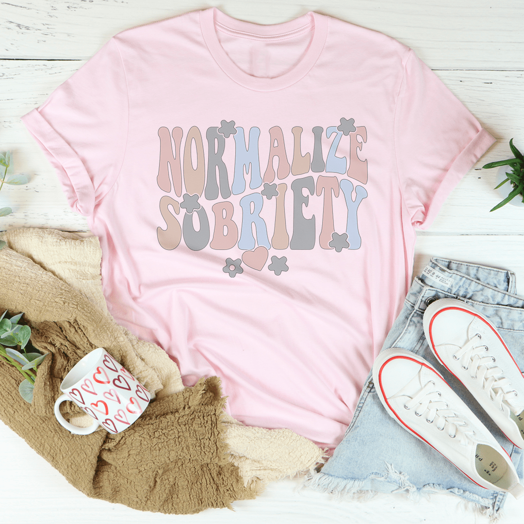 Normalize Sobriety Tee