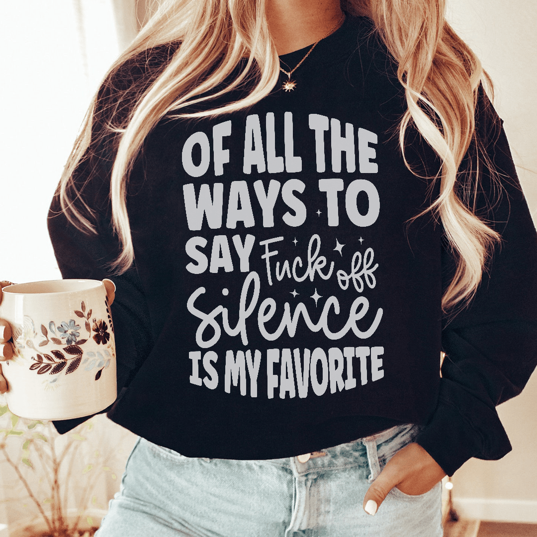 Of All The Ways To Say Tee