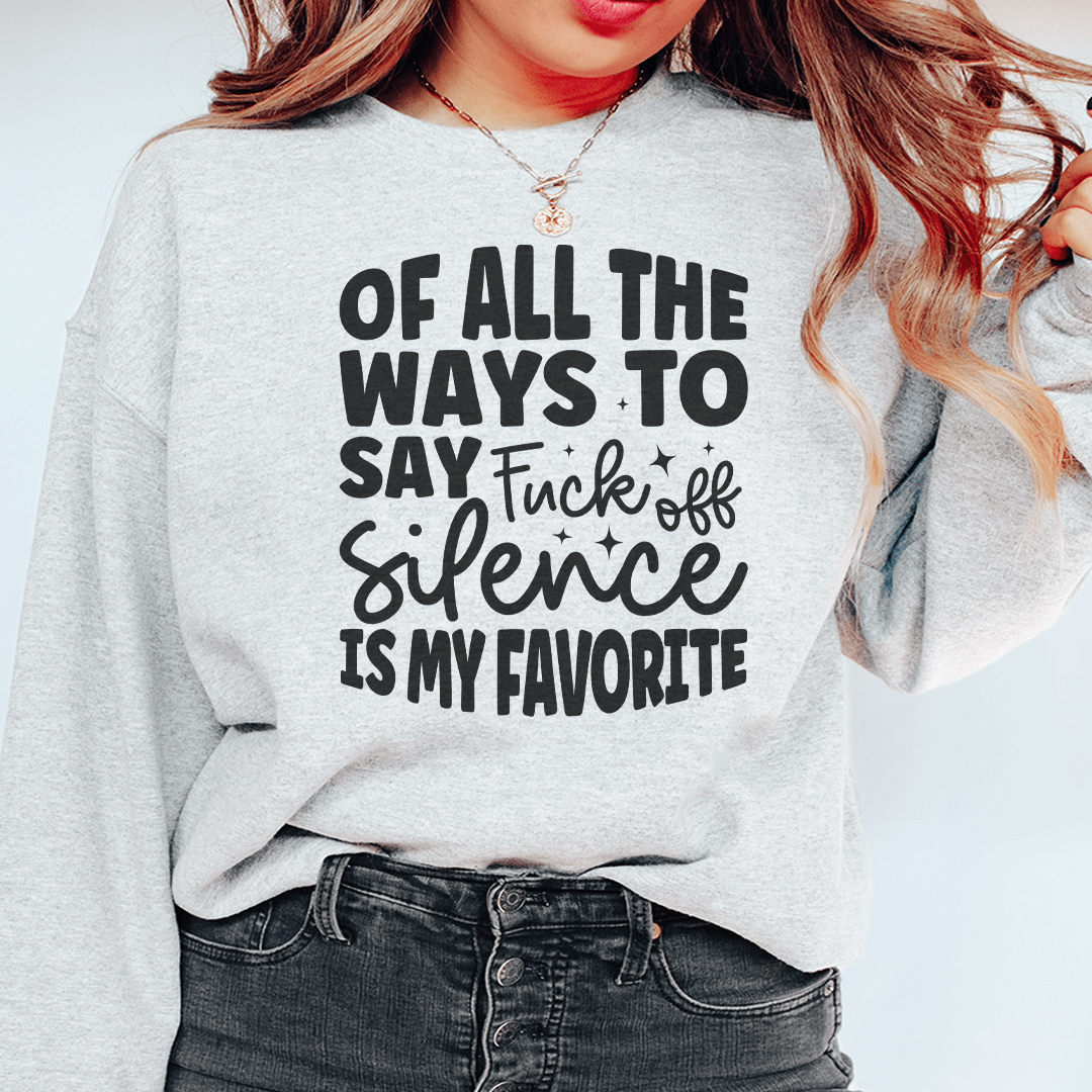 Of All The Ways To Say Tee