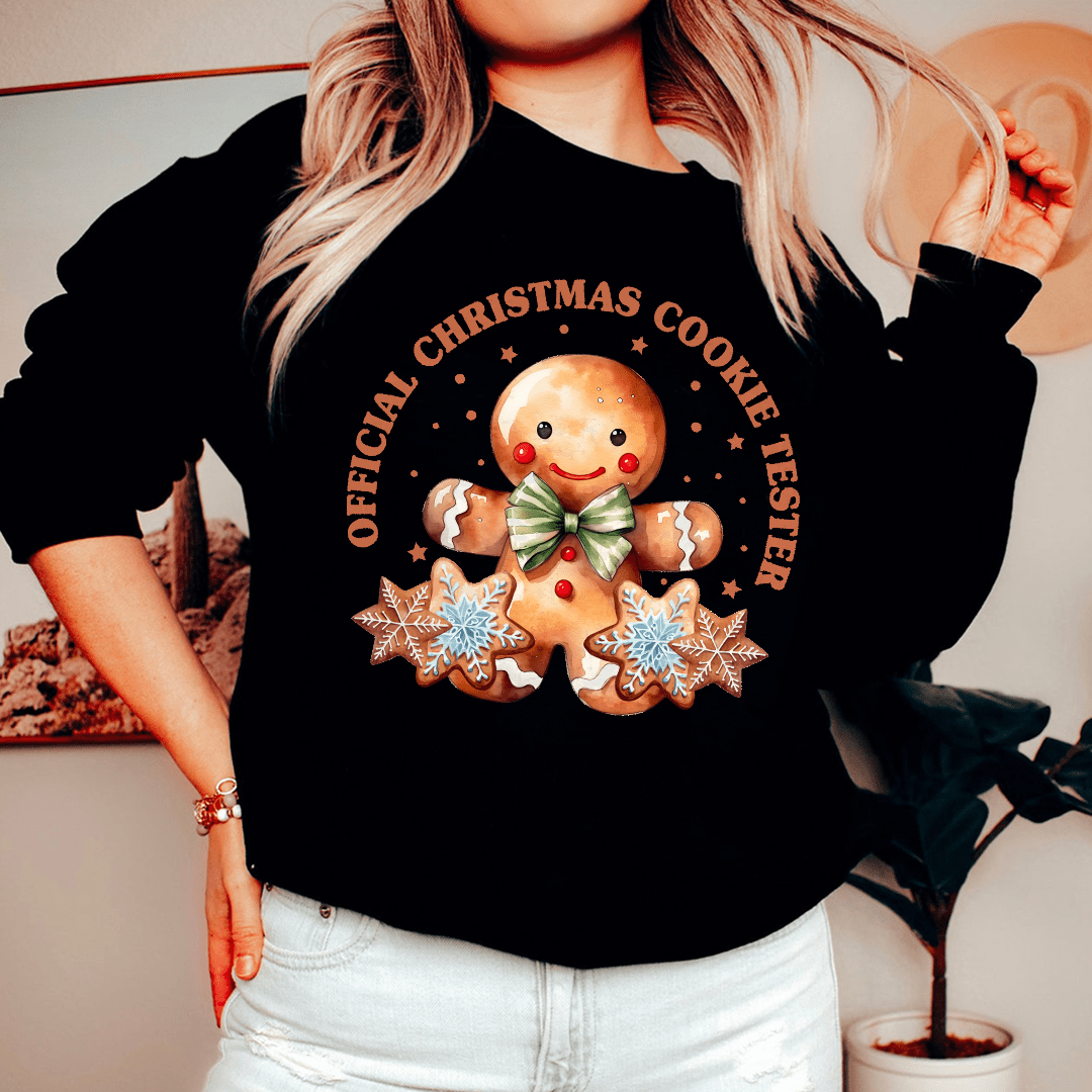Official Christmas Cookie Tester Sweatshirt