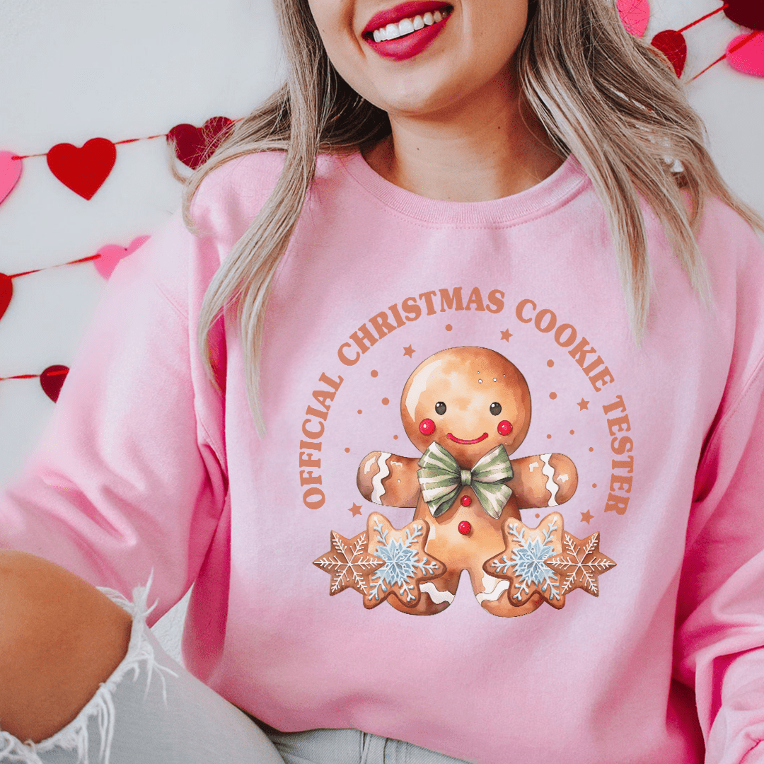 Official Christmas Cookie Tester Sweatshirt
