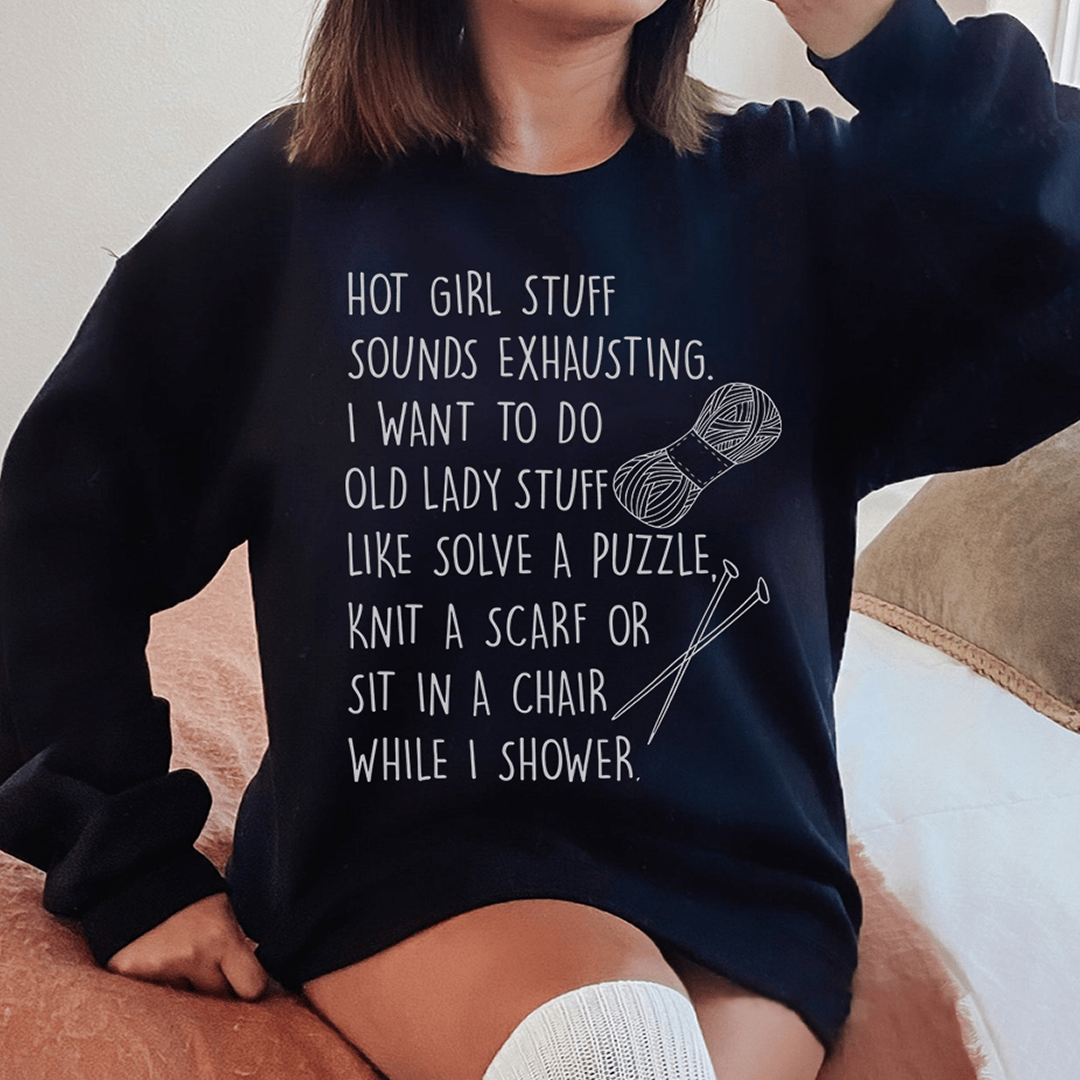 Old Lady Sweatshirt