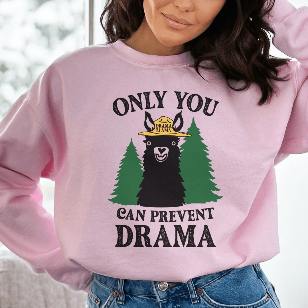 Only You Can Prevent Drama Sweatshirt