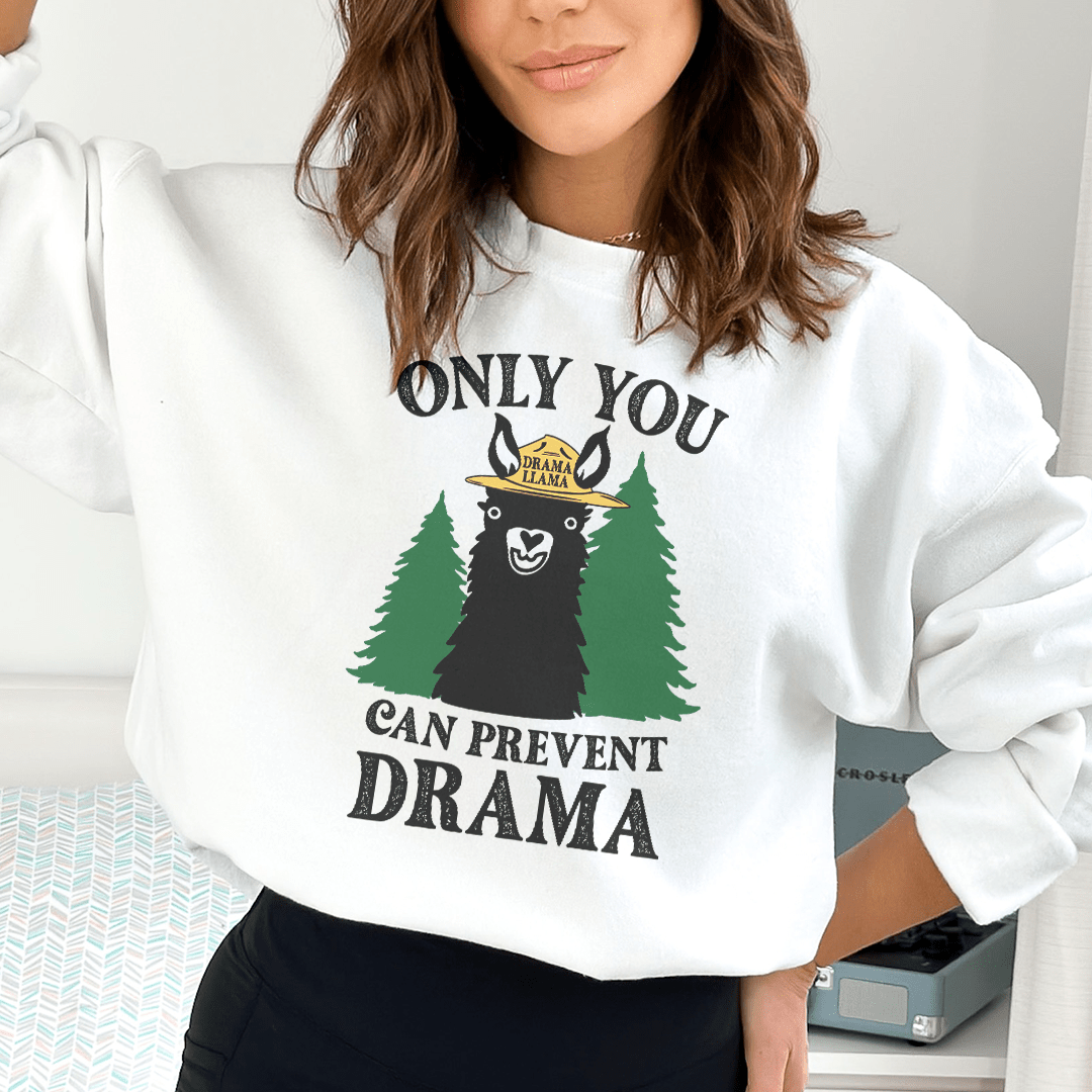 Only You Can Prevent Drama Sweatshirt