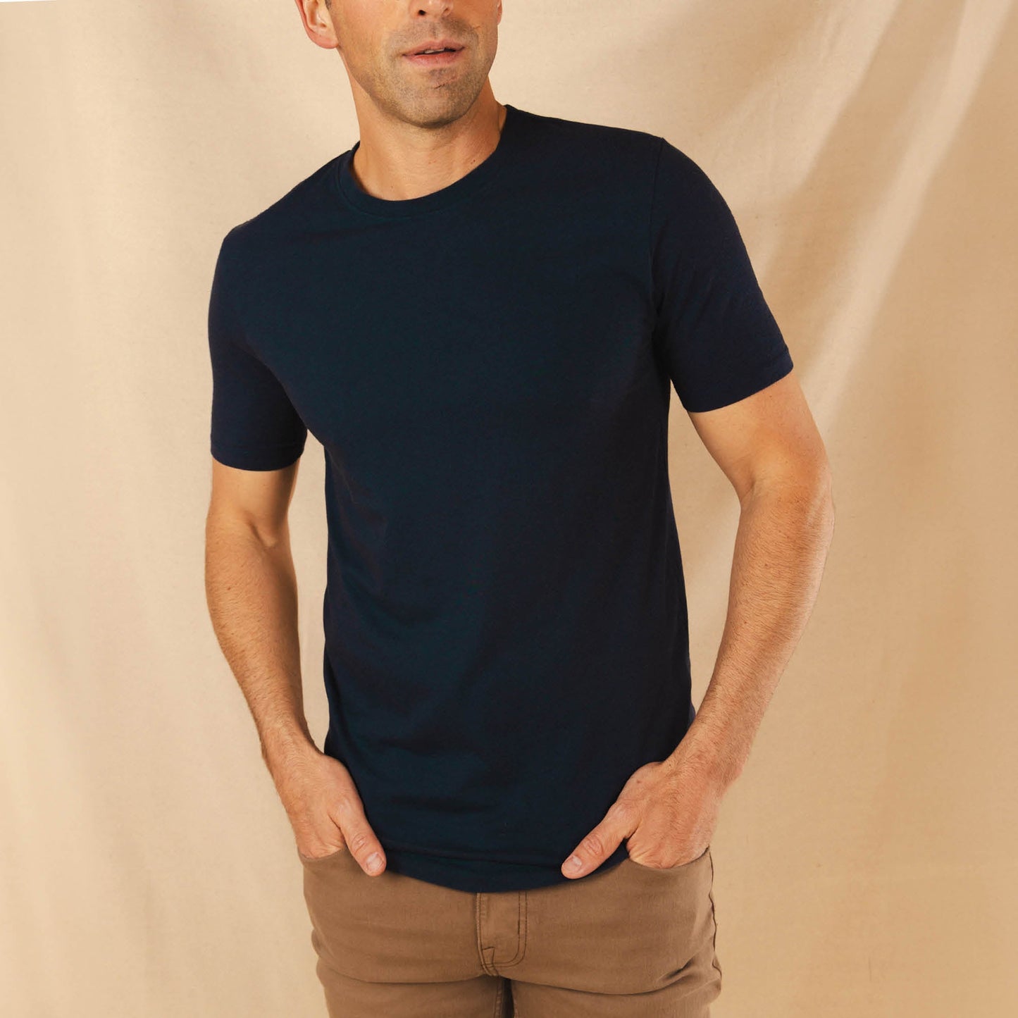 The Everyman™ Tee - Deep Navy | Mens Tee Shirt ft. Super Stupid-Soft™ Fabric