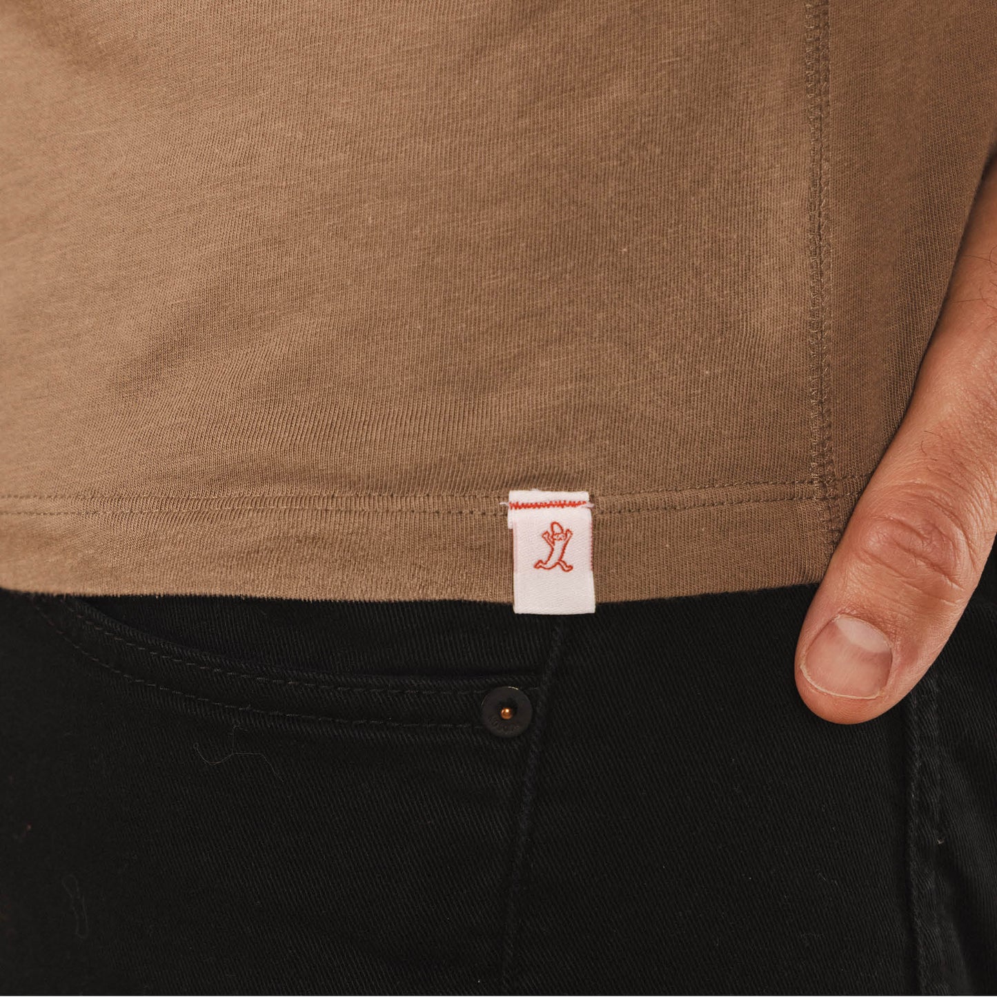 The Everyman™ Pocket Tee - Light Brown | Pocket T Shirt ft. Super Stupid-Soft™ Fabric