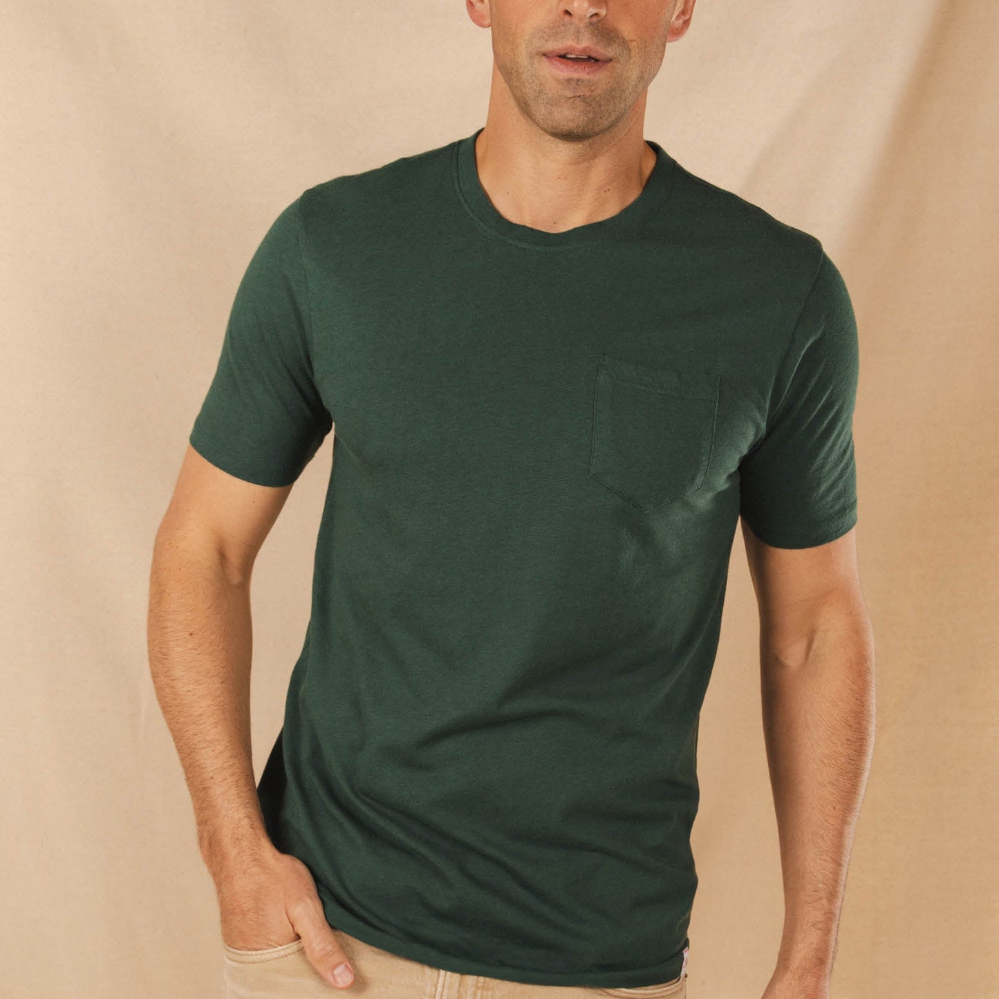 The Everyman™ Pocket Tee - Forest Green | Pocket T Shirt ft. Super Stupid-Soft™ Fabric