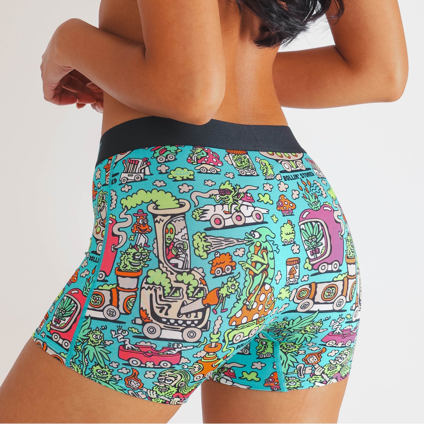 The Rolling Stoned | Shinesty x Killer Acid Women’s Boxers