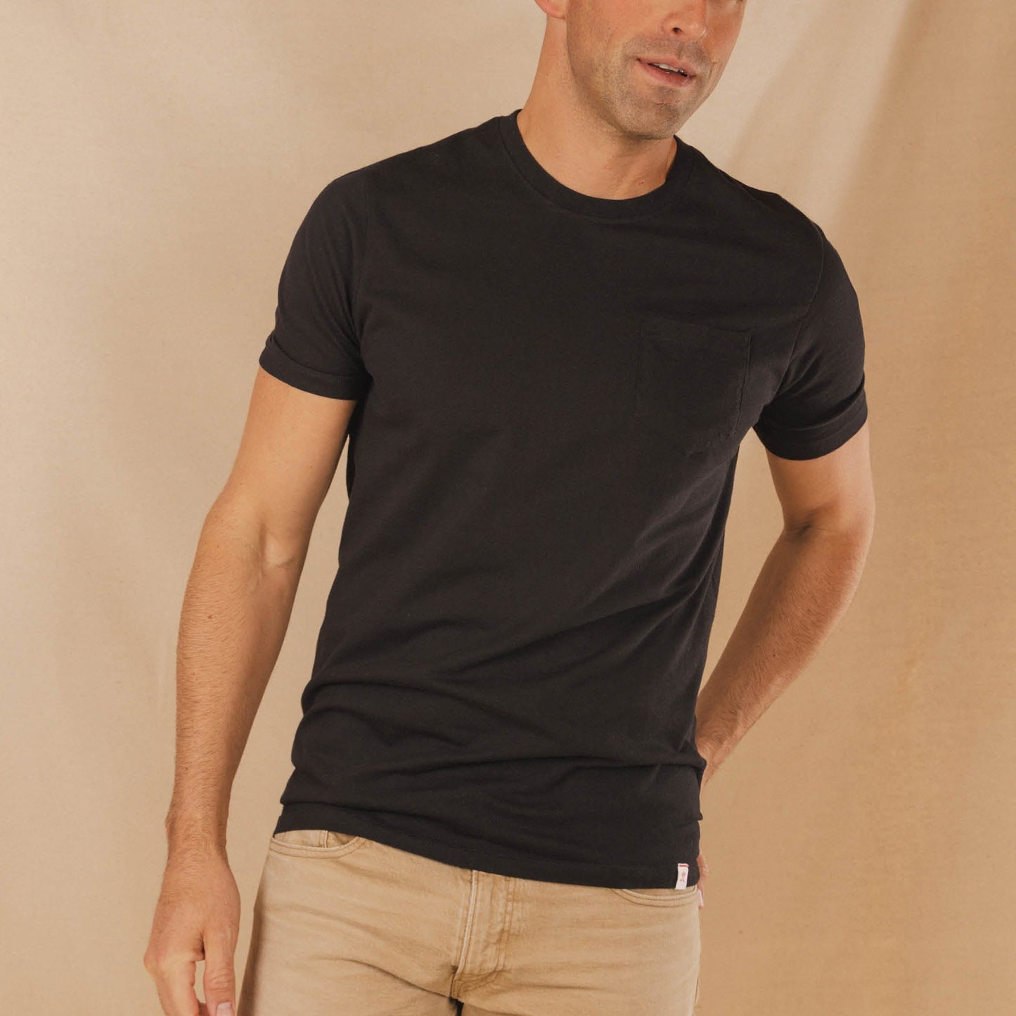 The Everyman™ Pocket Tee - Black | Pocket T Shirt ft. Super Stupid-Soft™ Fabric