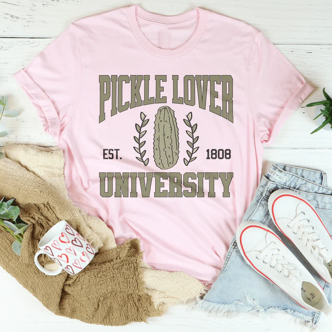 Pickle Lover University Tee