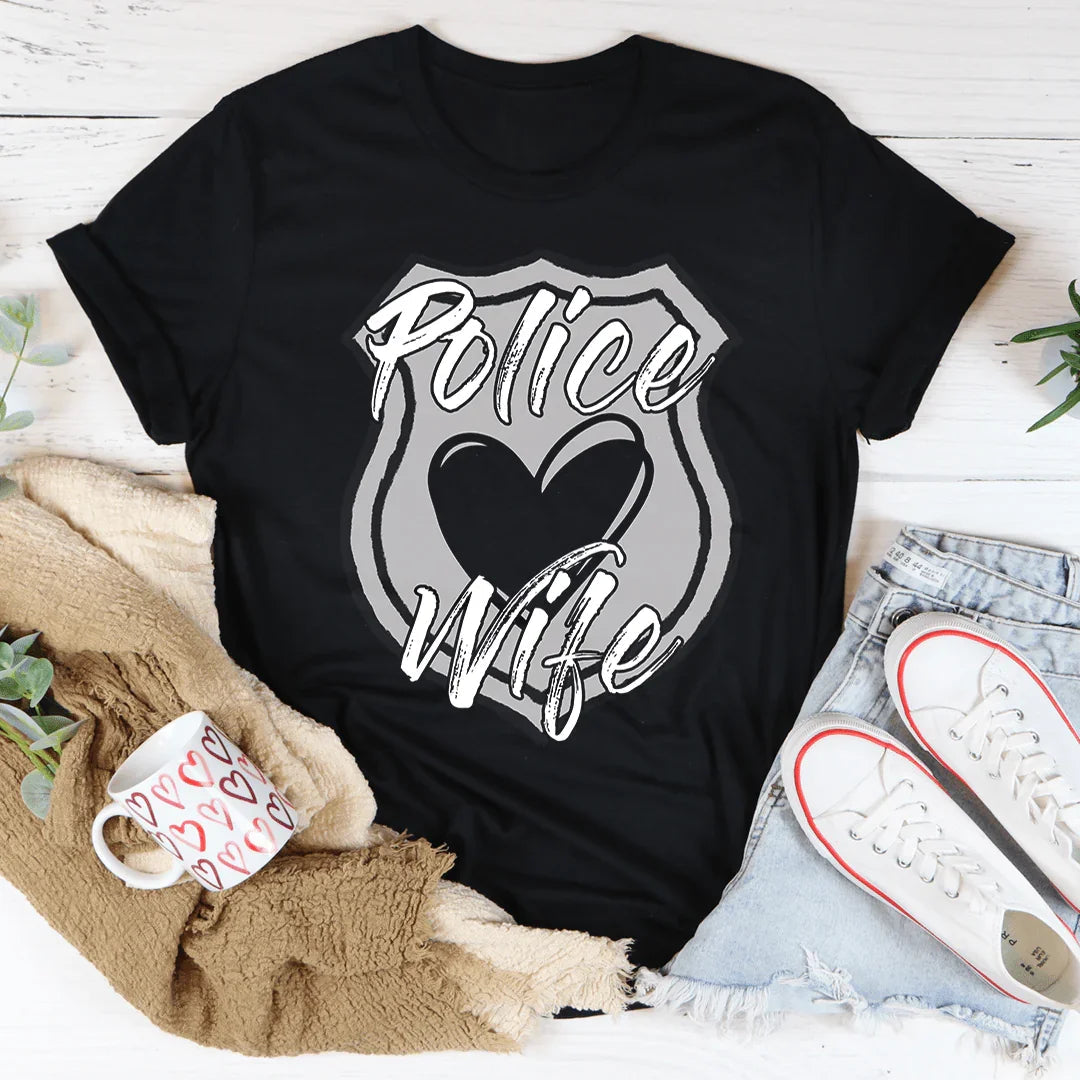Police Wife Tee