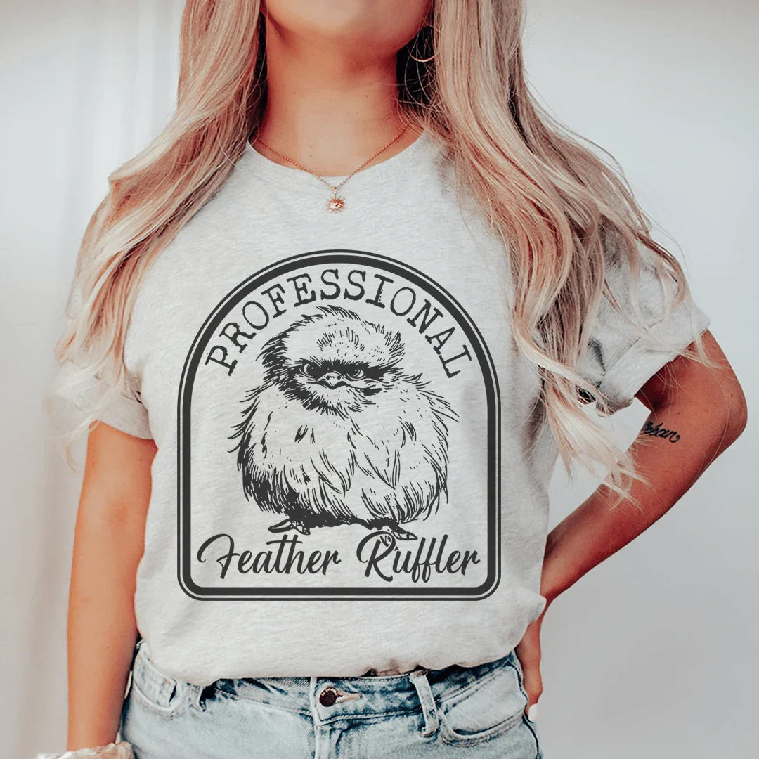Professional Feather Ruffler Tee