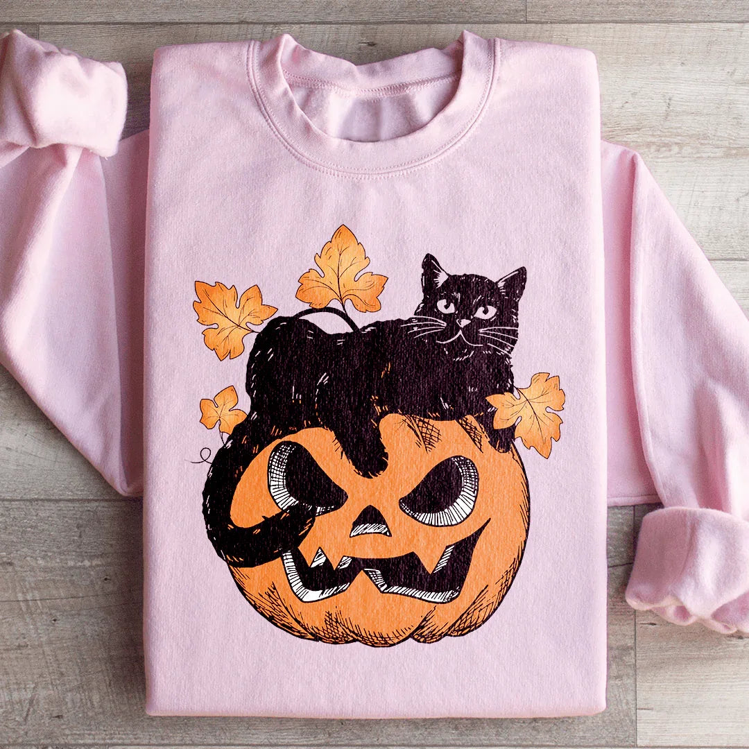 Pumpkin Cat Sweatshirt