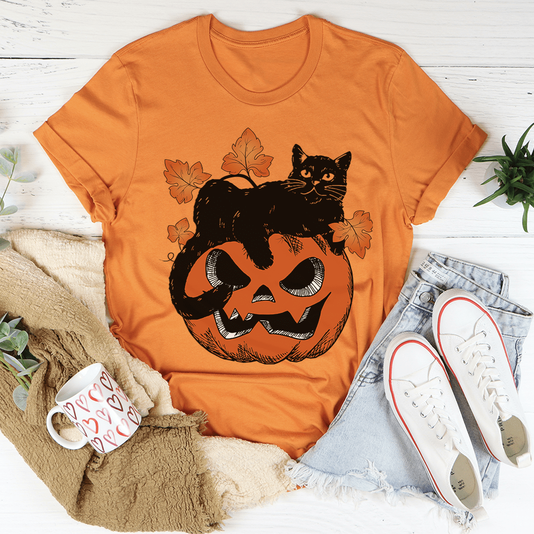 Pumpkin Cat Tee