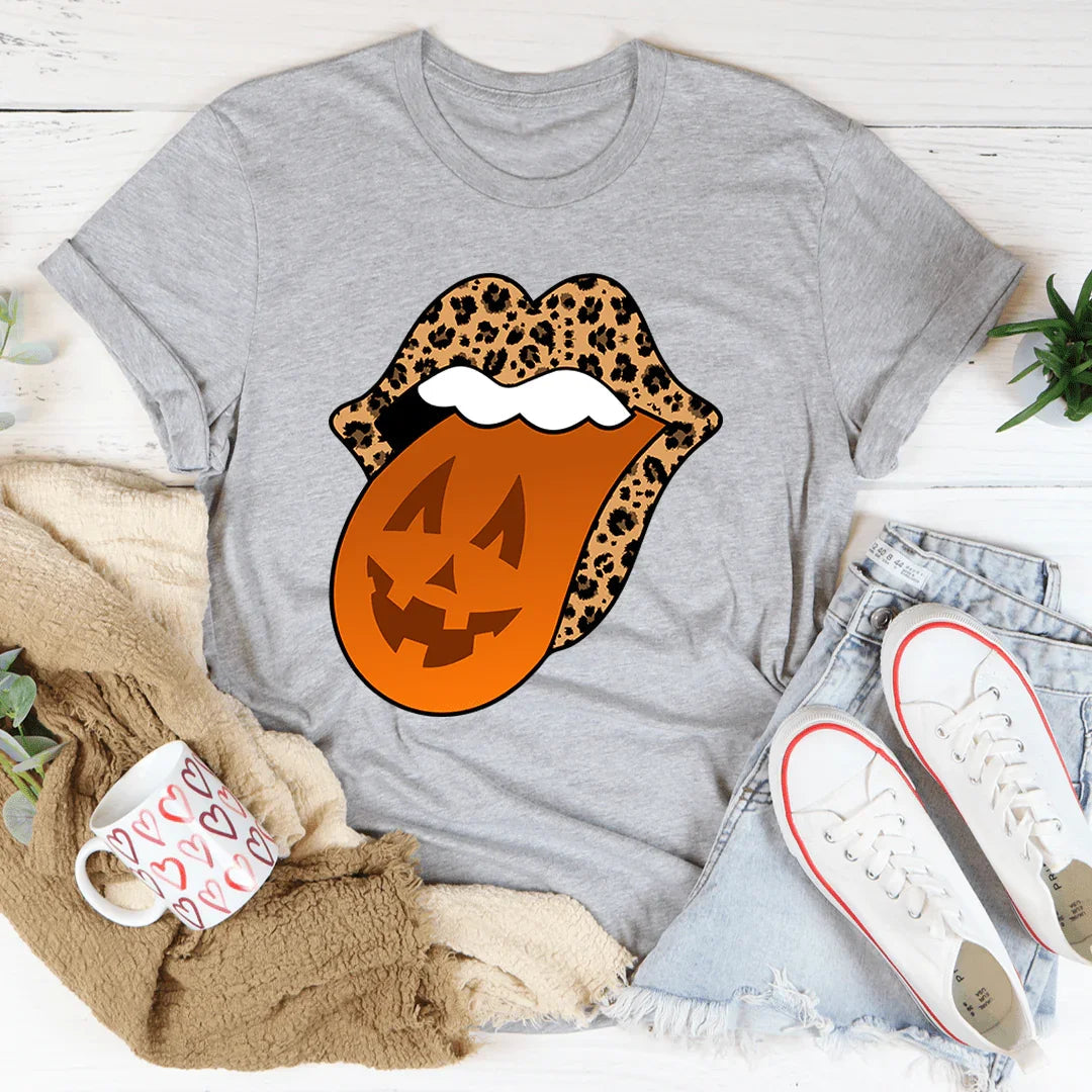Pumpkin Tongue Tee