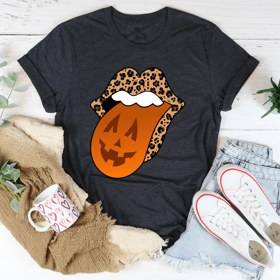 Pumpkin Tongue Tee
