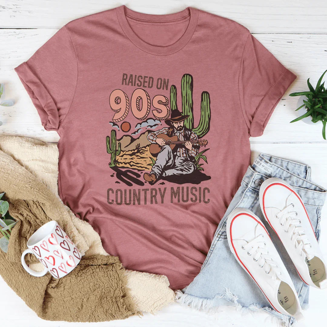 Raised On Country Music Tee