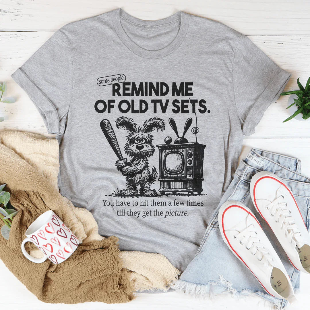 Remind Me Of Old Tv Sets Tee