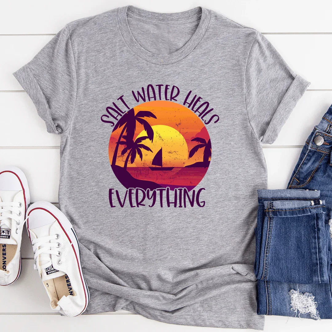Salt Water Heals Everything Tee
