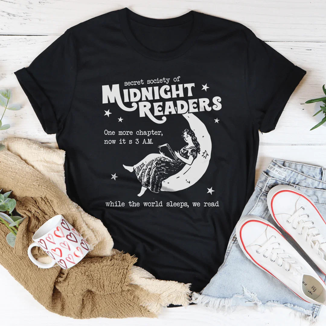 Secret Society Of Midnight Readers One More Chapter Tee