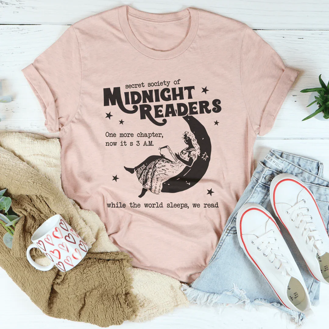 Secret Society Of Midnight Readers One More Chapter Tee