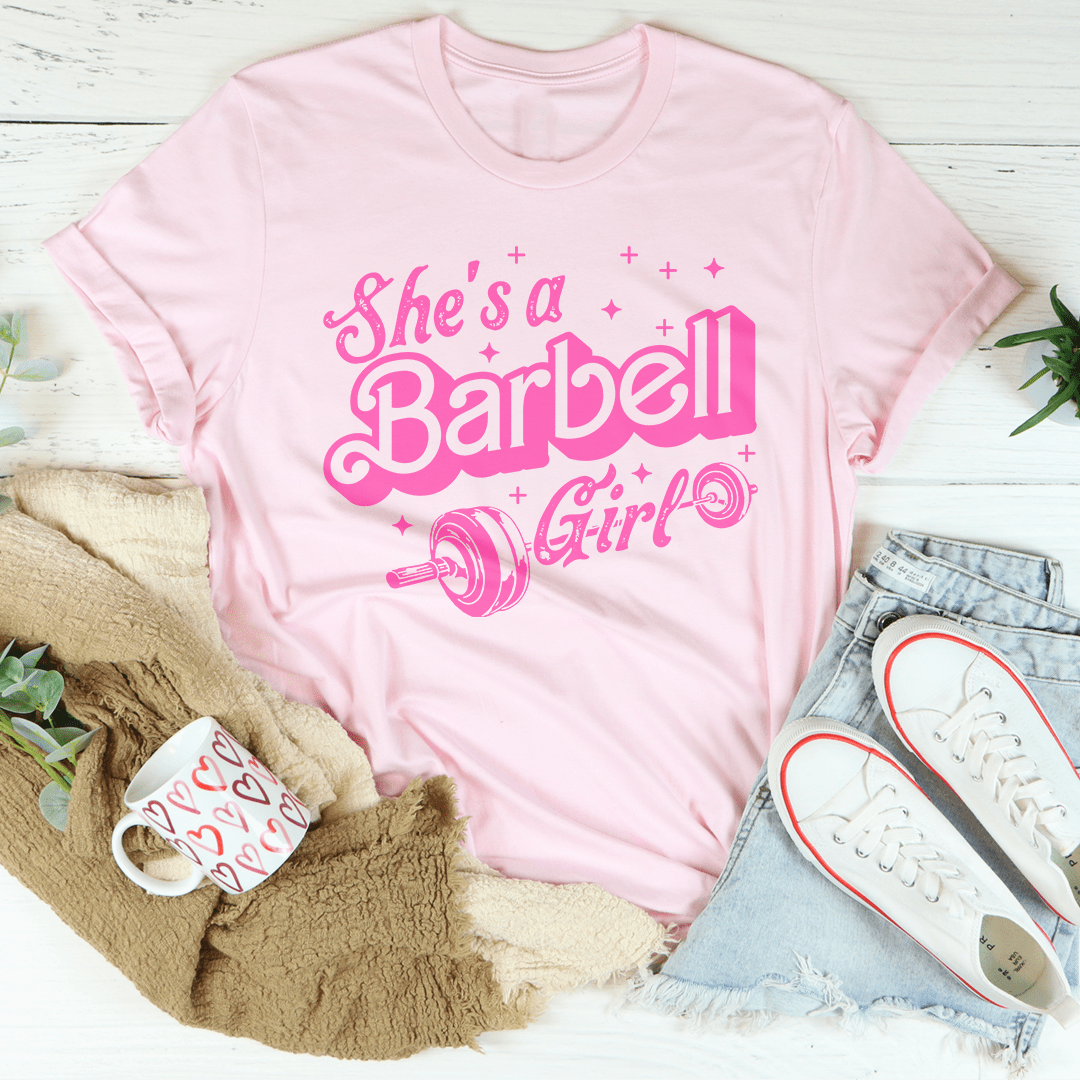 She's A Barbell Girl Tee