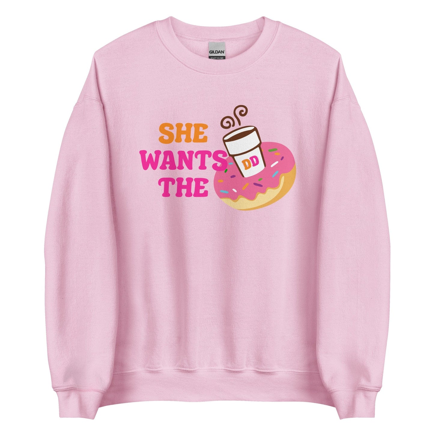 She Wants Donuts Sweatshirt