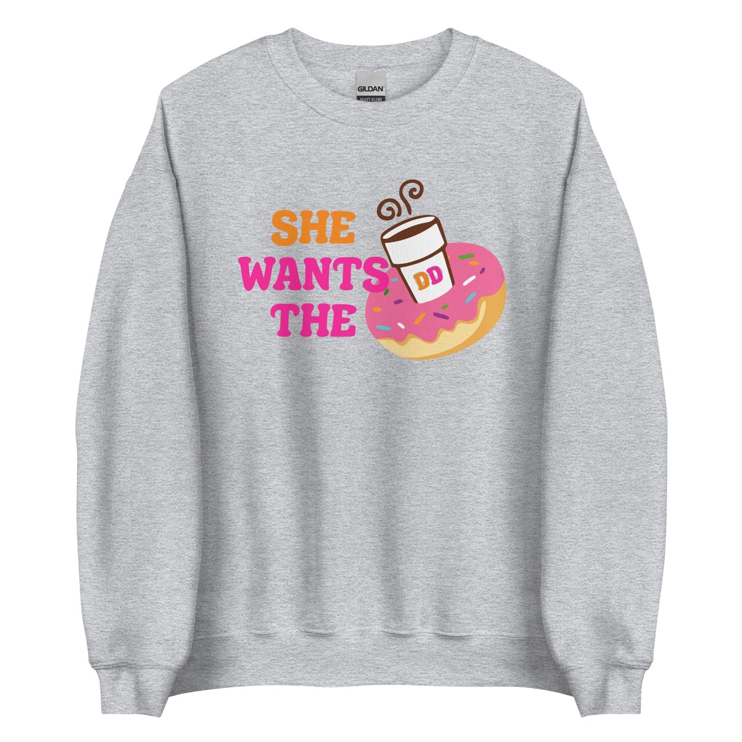 She Wants Donuts Sweatshirt