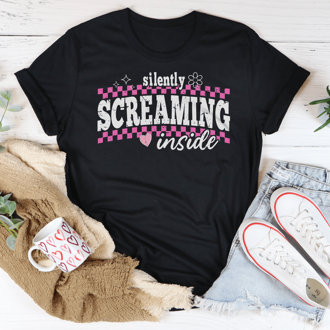 Silently Screaming Inside Tee
