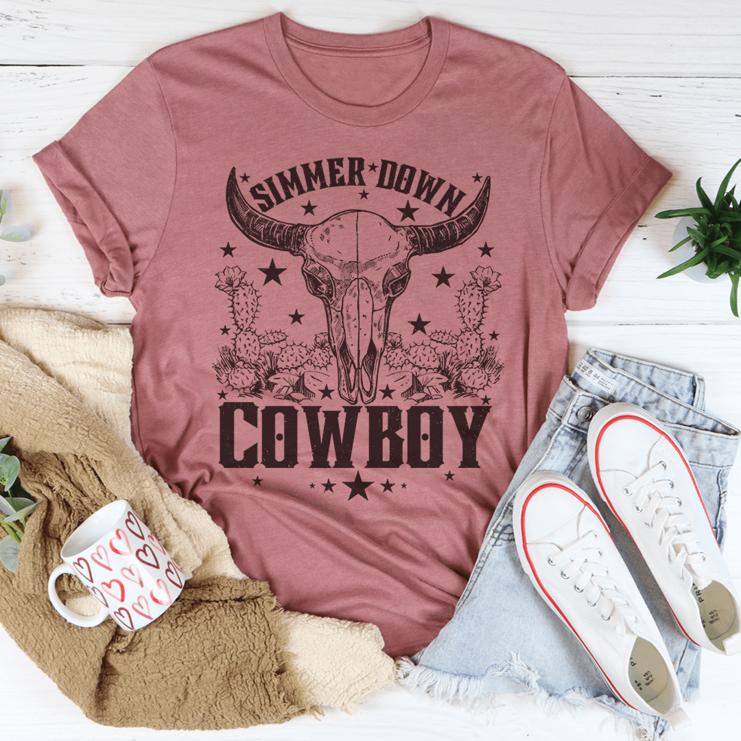 Simmer Down Cowboy Tee
