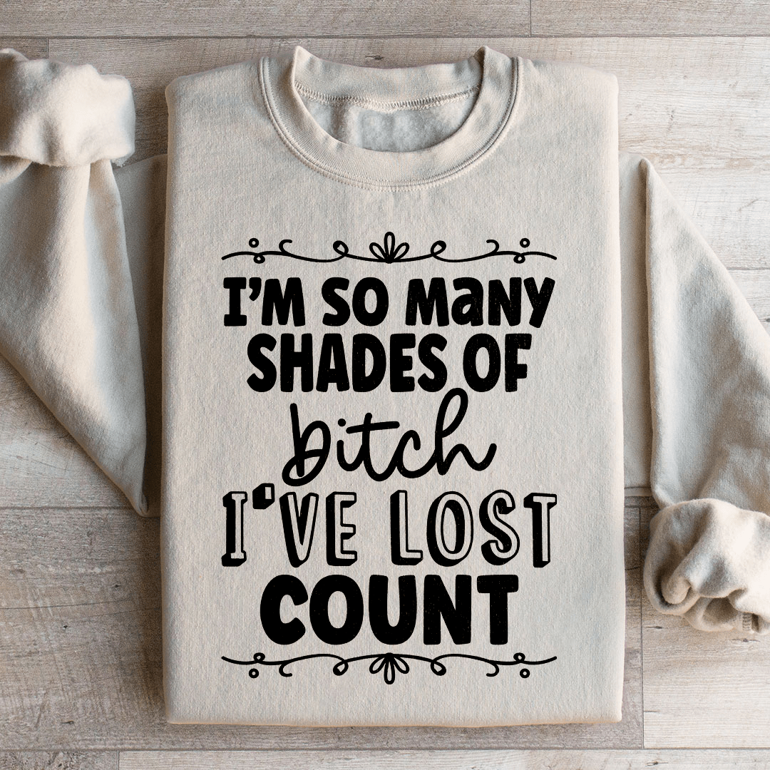 So Many Shades Sweatshirt