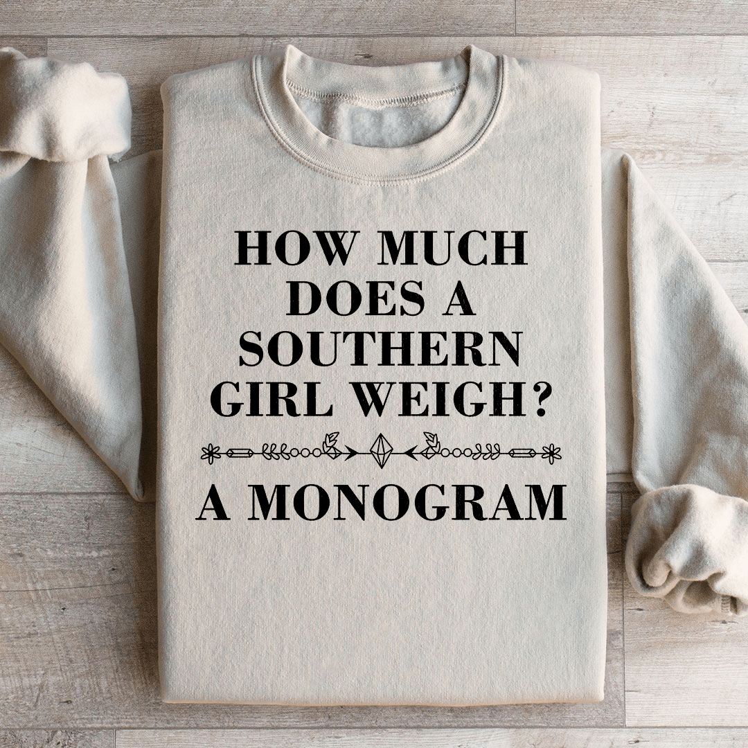 Southern Girl Monogram Sweatshirt
