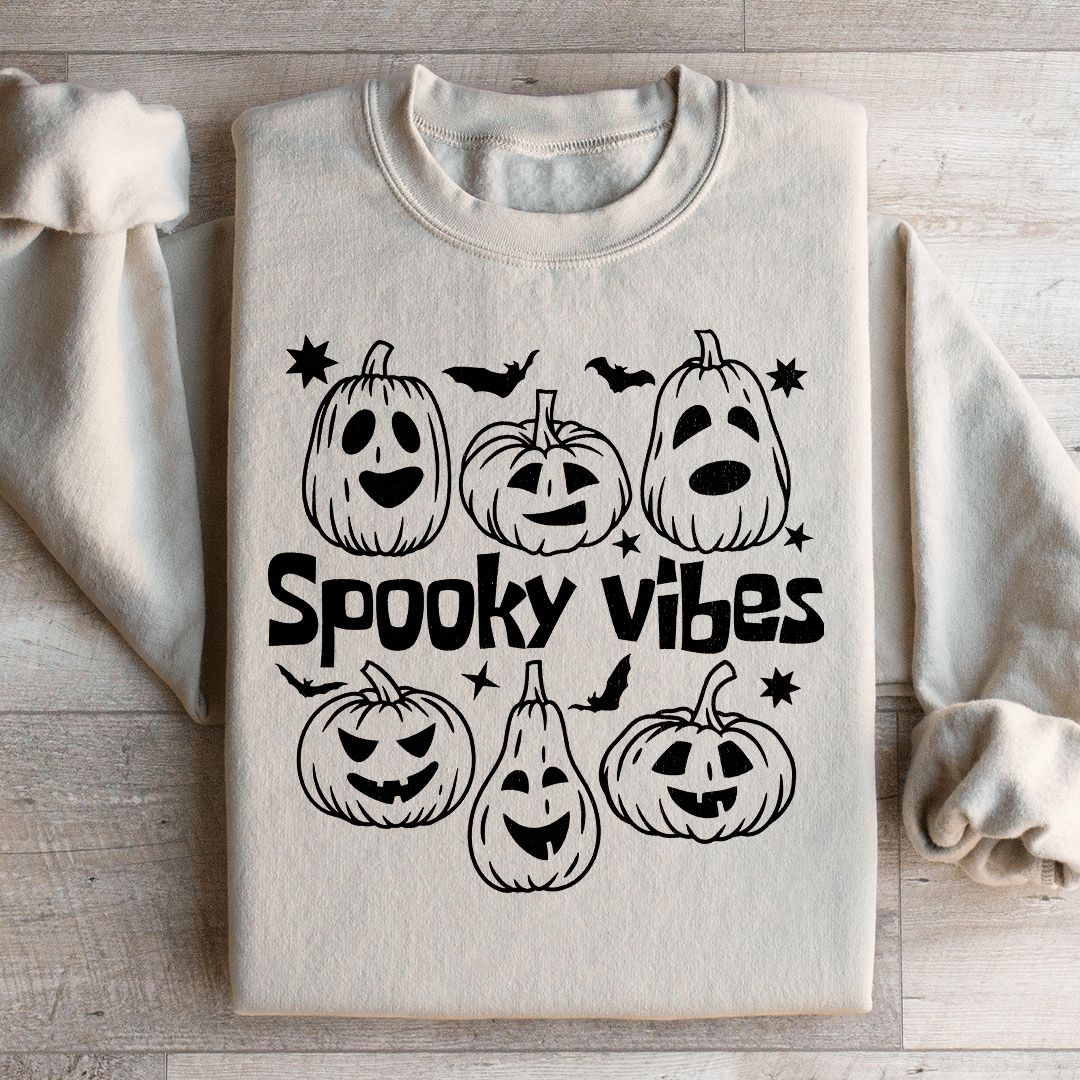 Spooky Vibes Pumpkins Sweatshirt