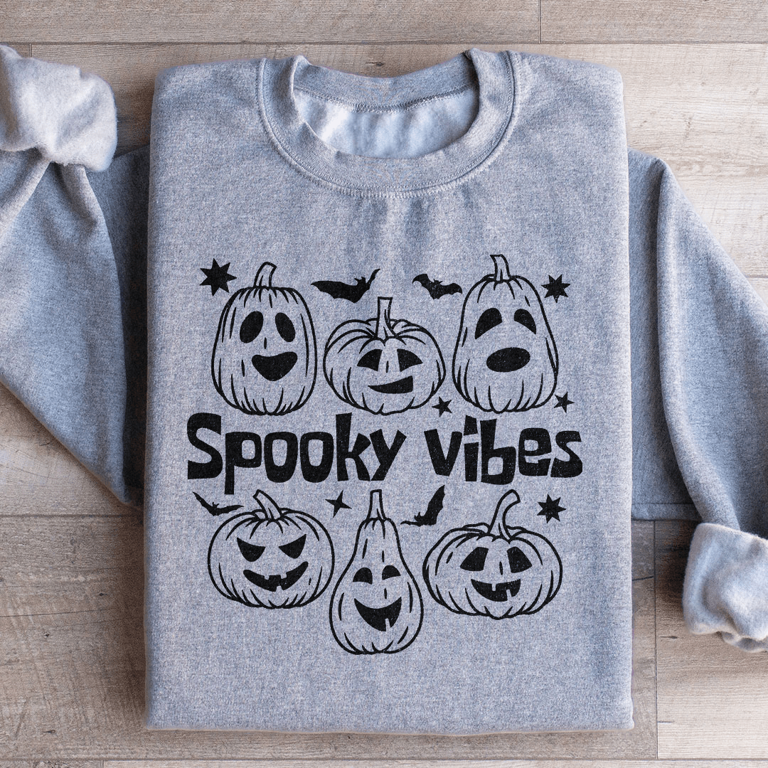 Spooky Vibes Pumpkins Sweatshirt