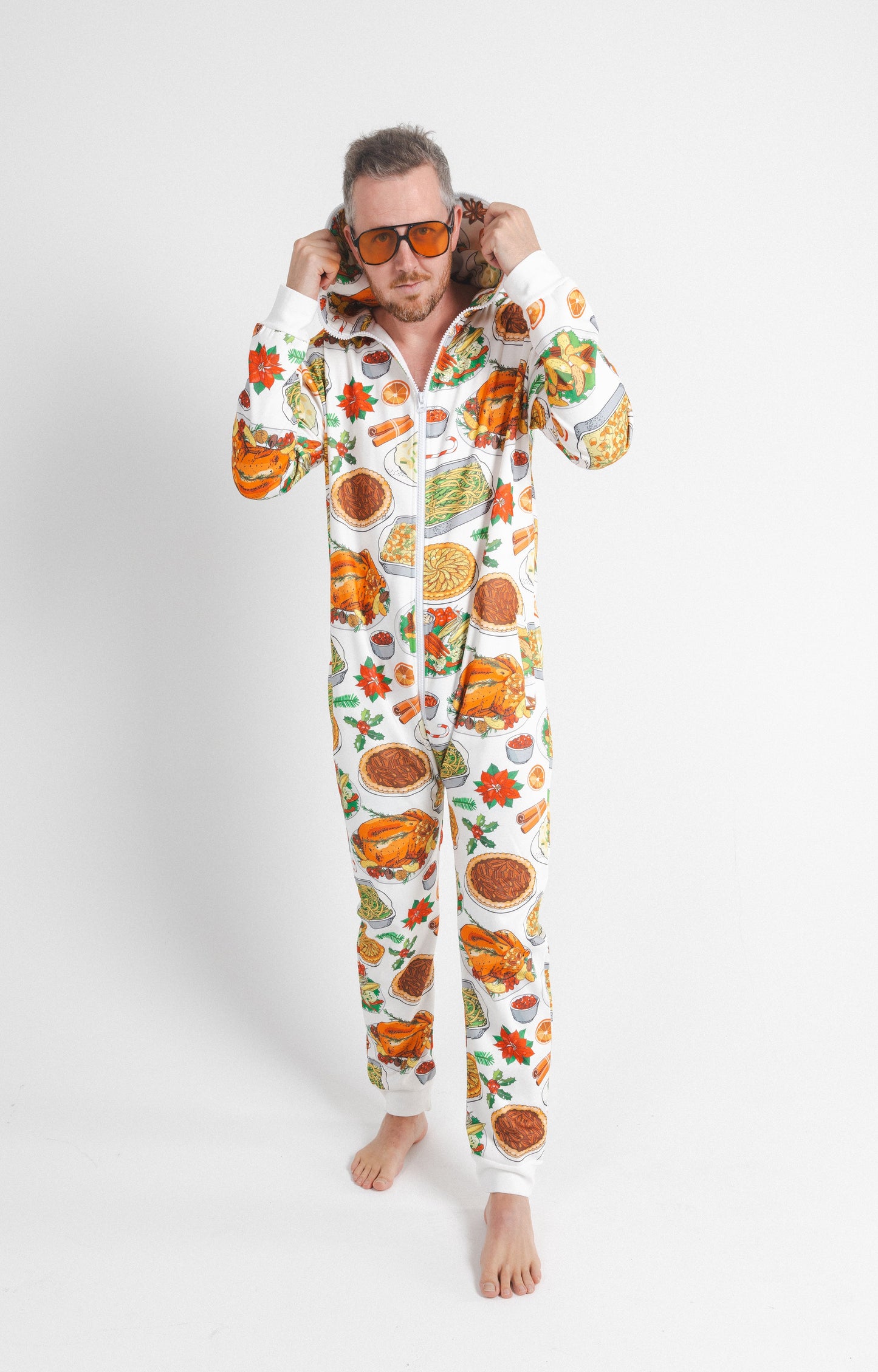 The Spread | White Thanksgiving Onesie
