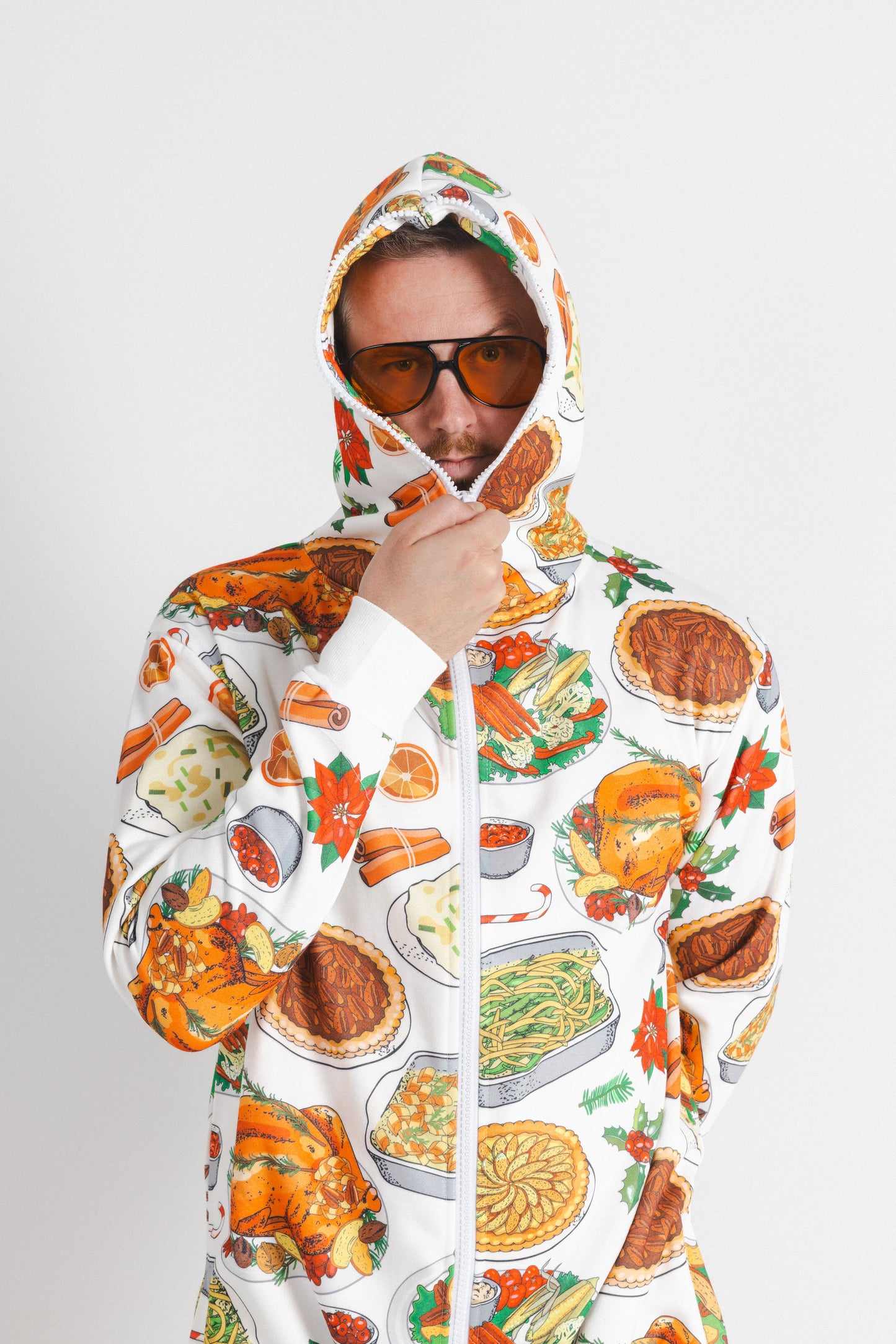 The Spread | White Thanksgiving Onesie