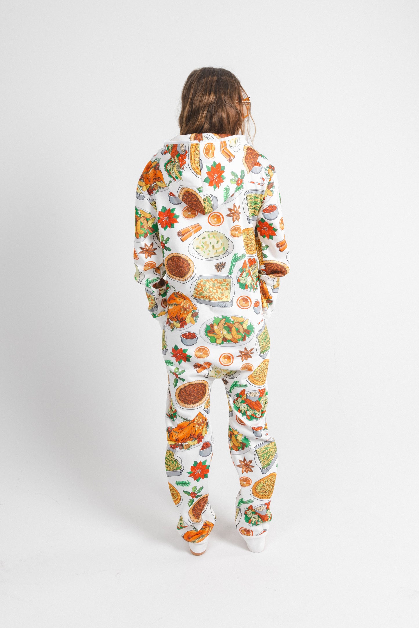 The Spread | White Thanksgiving Onesie