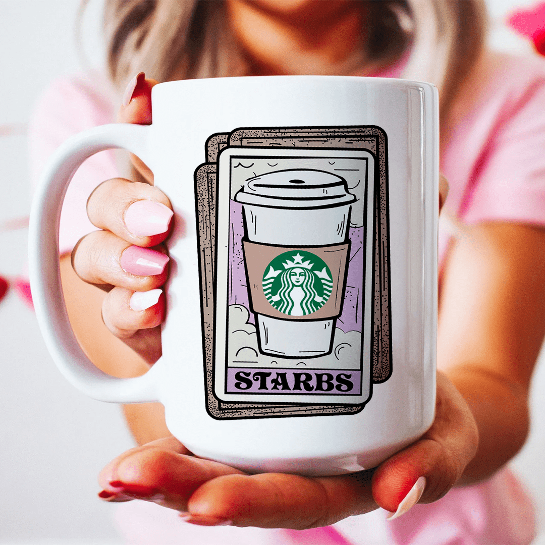 Starbs Tarot Card Ceramic Mug 15 oz