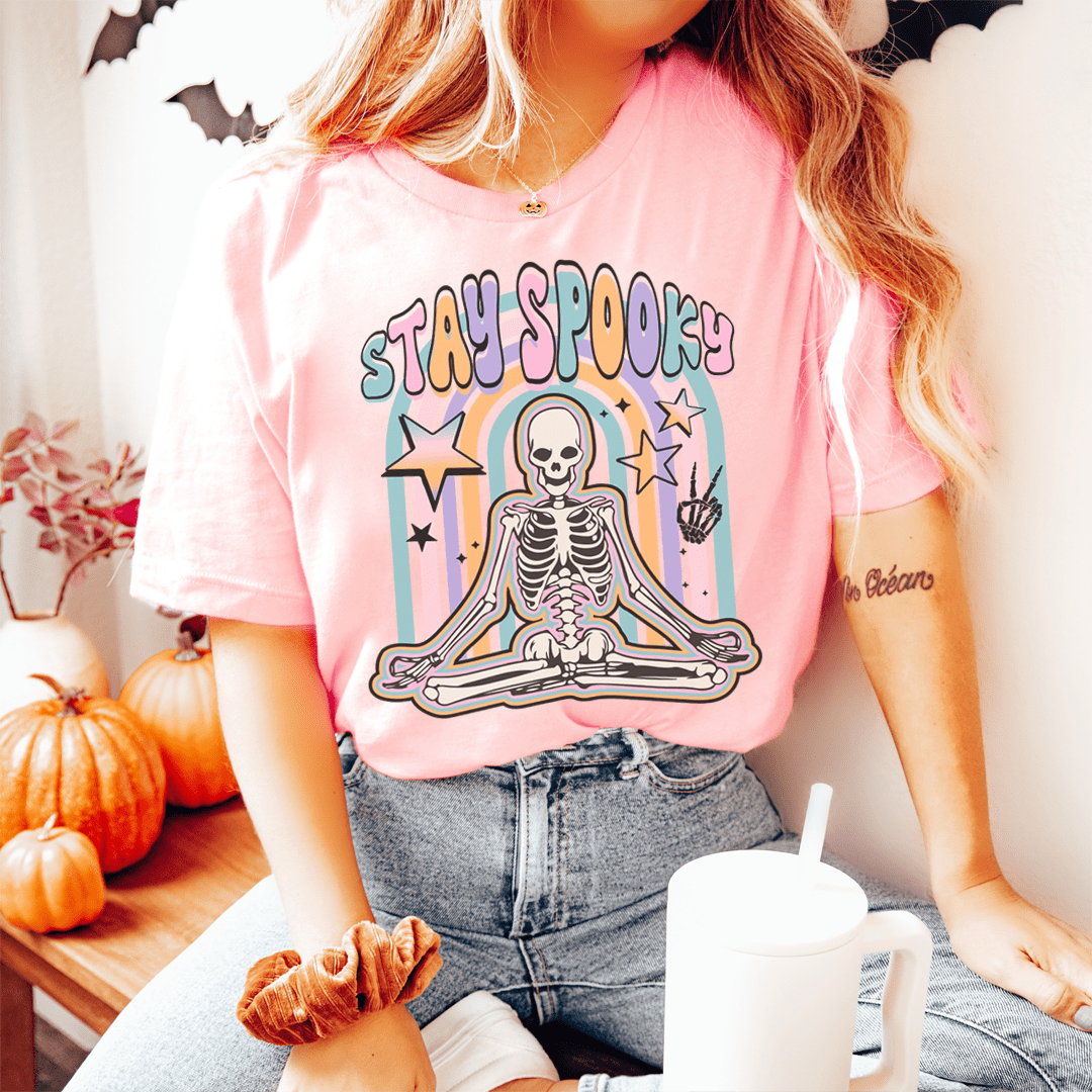 Stay Spooky Skeleton Tee