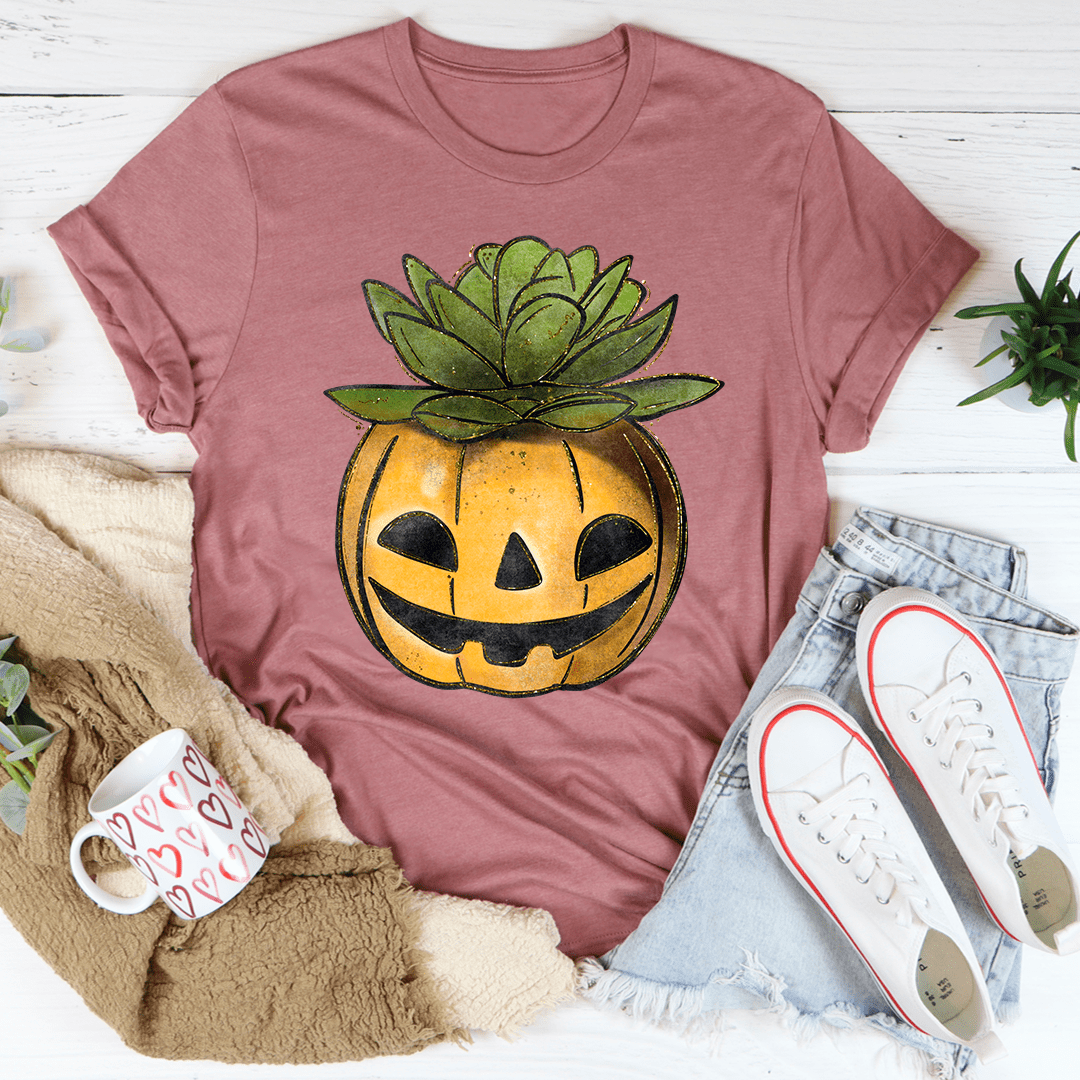 Succulent Pumpkin Tee