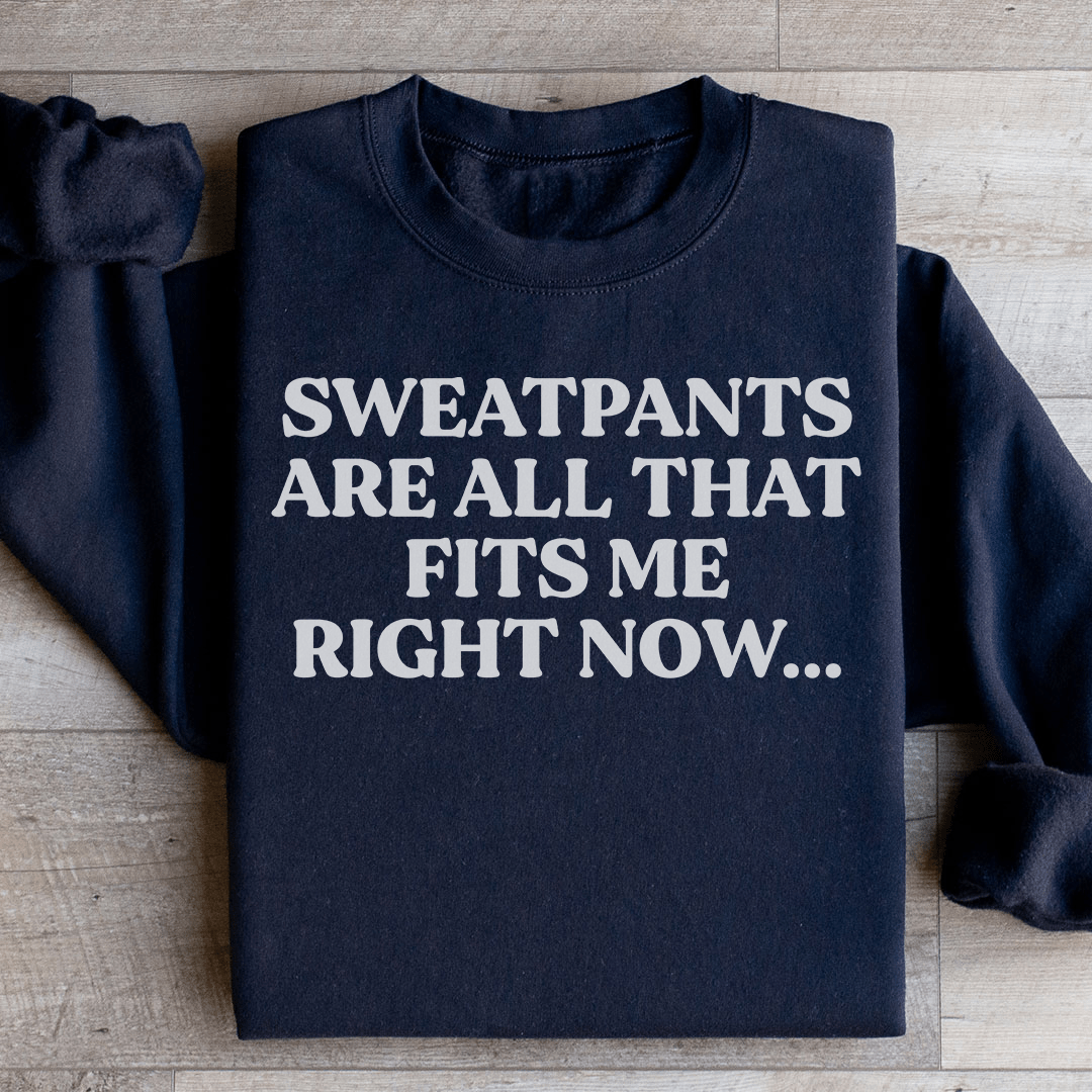 Sweatpants Are All That Fits Me Right Now Sweatshirt