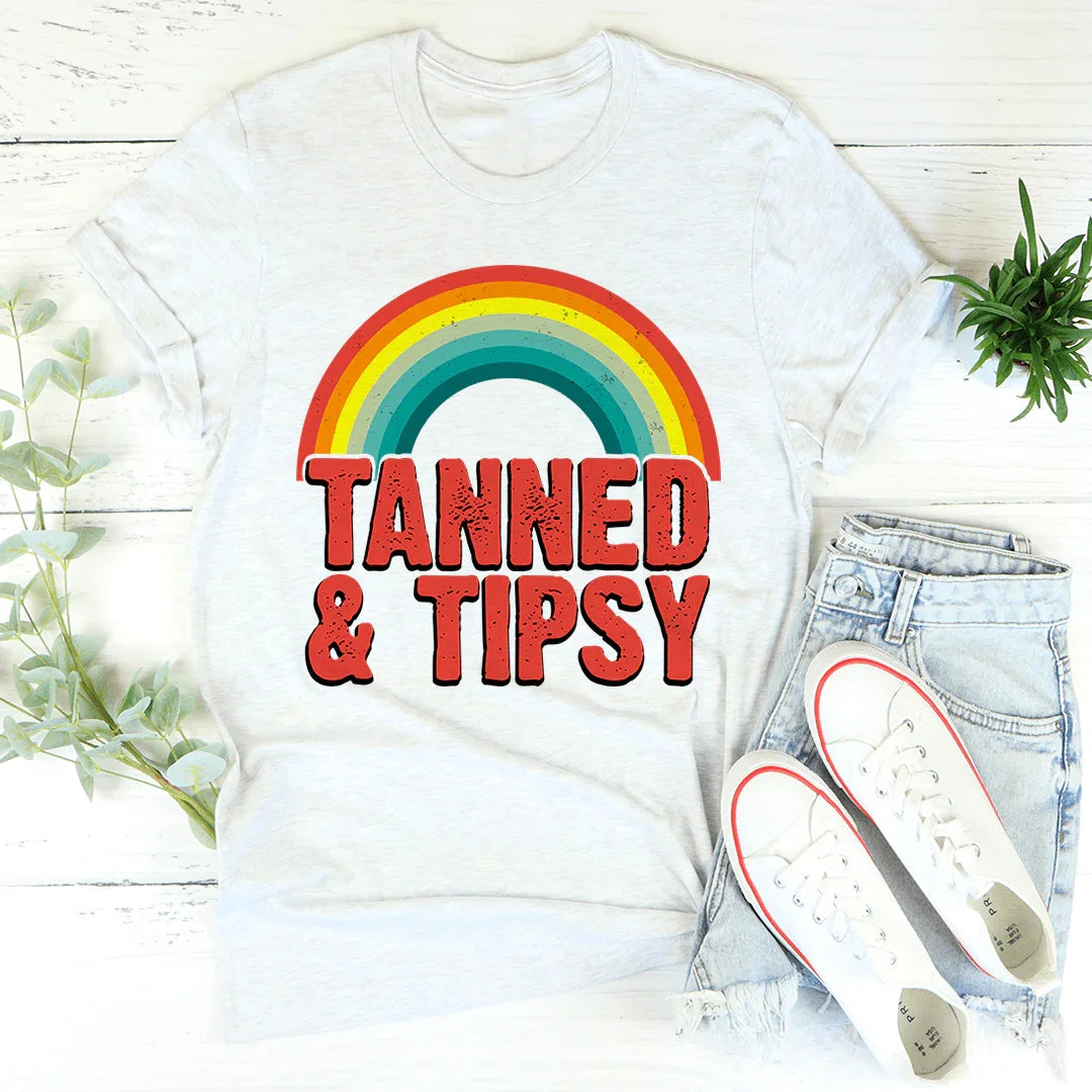 Tanned & Tipsy Tee