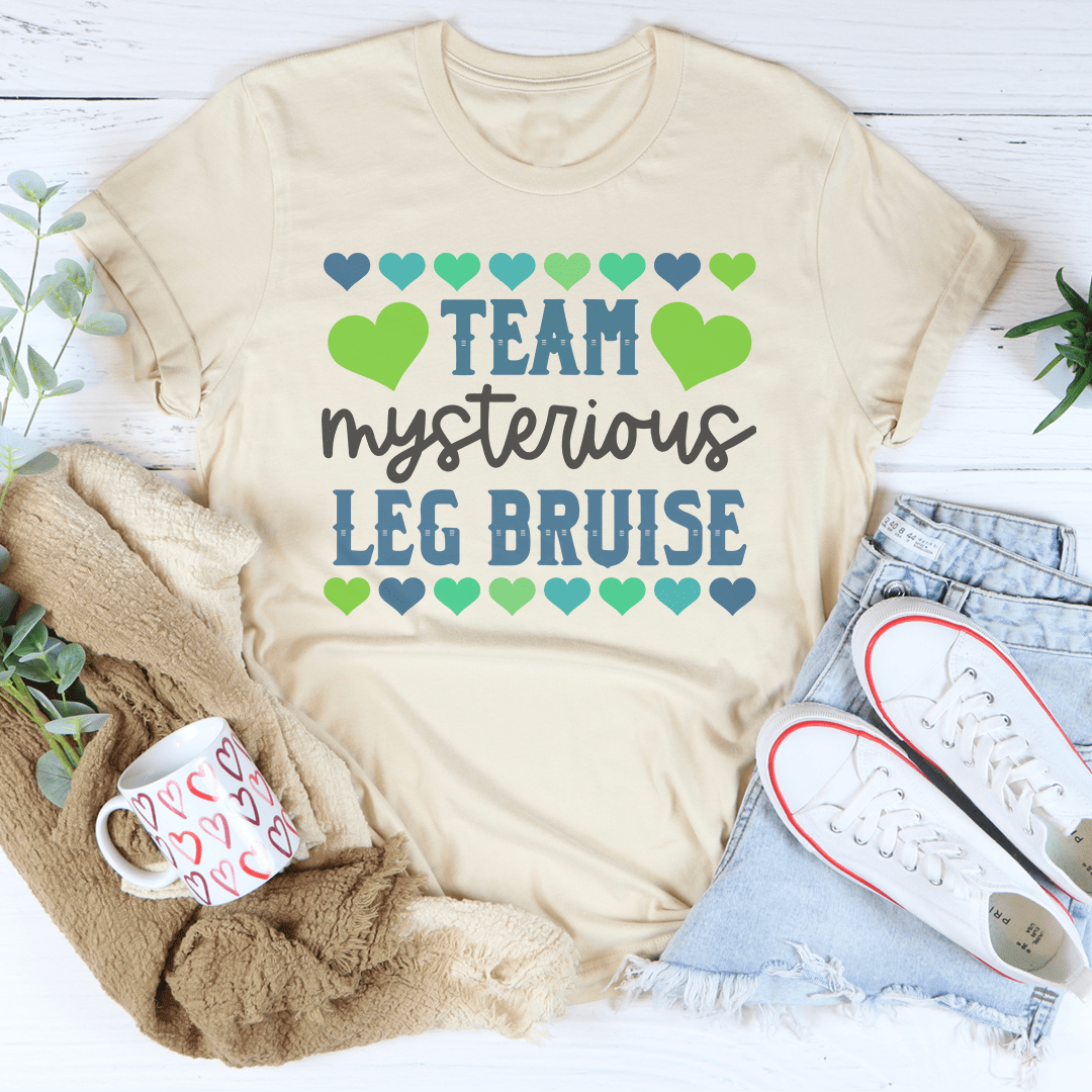 Team Mysterious Leg Bruise Tee