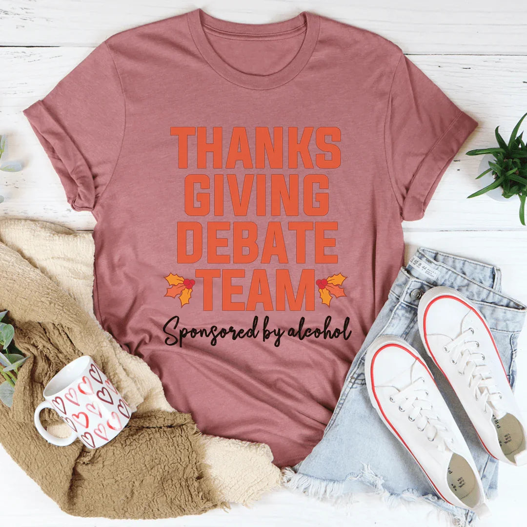 Thanksgiving Debate Team Tee