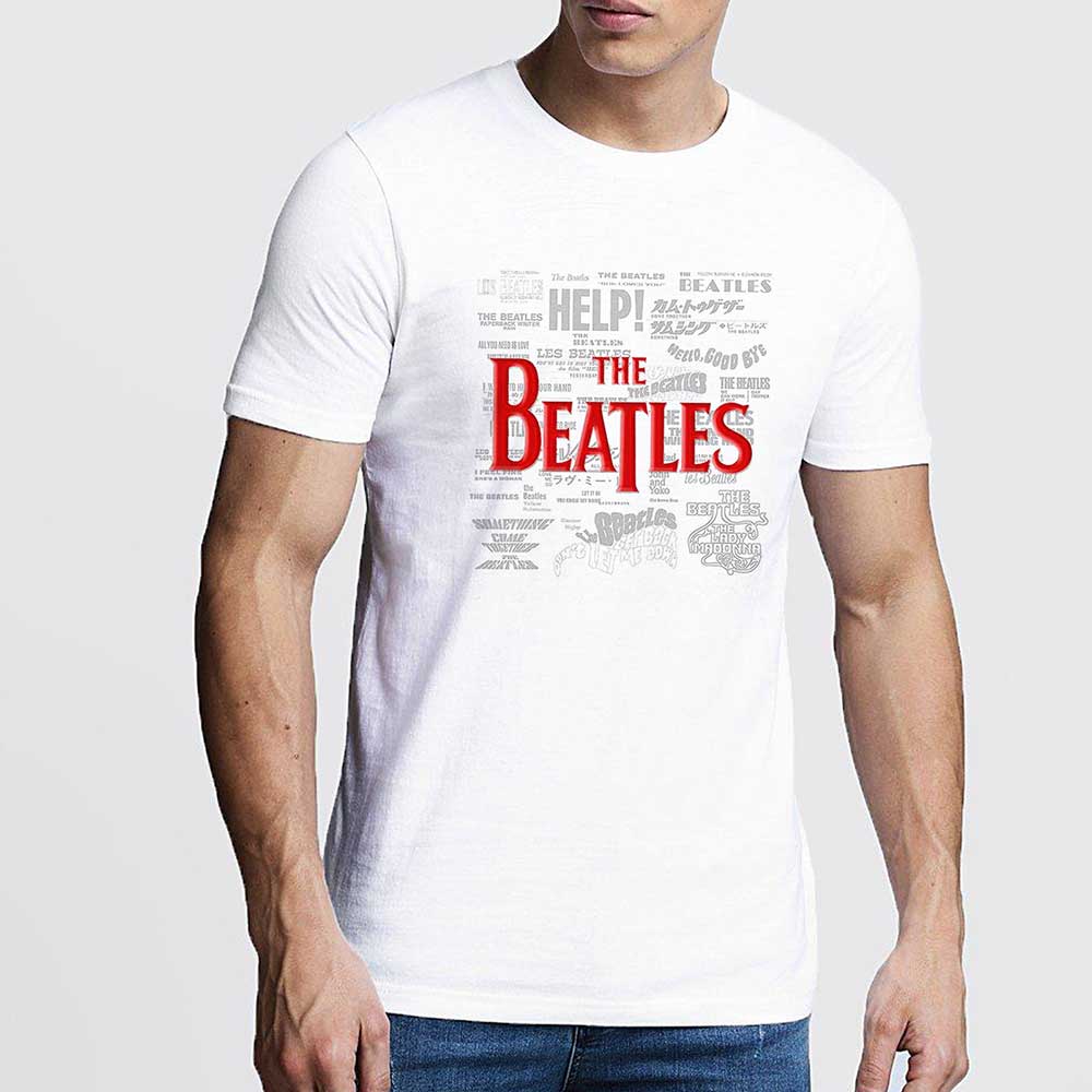The Beatles Titles & Logos [T-Shirt]